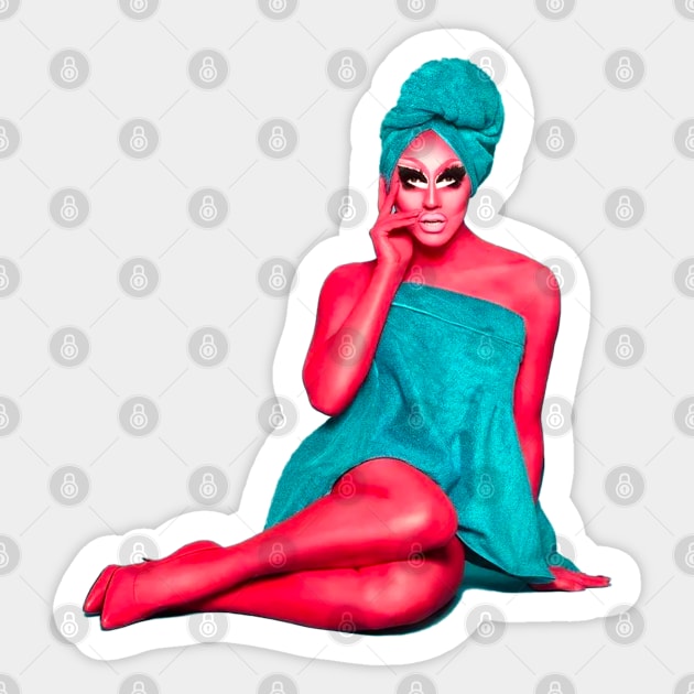 Towel Trixie Sticker by Pop Fan Shop